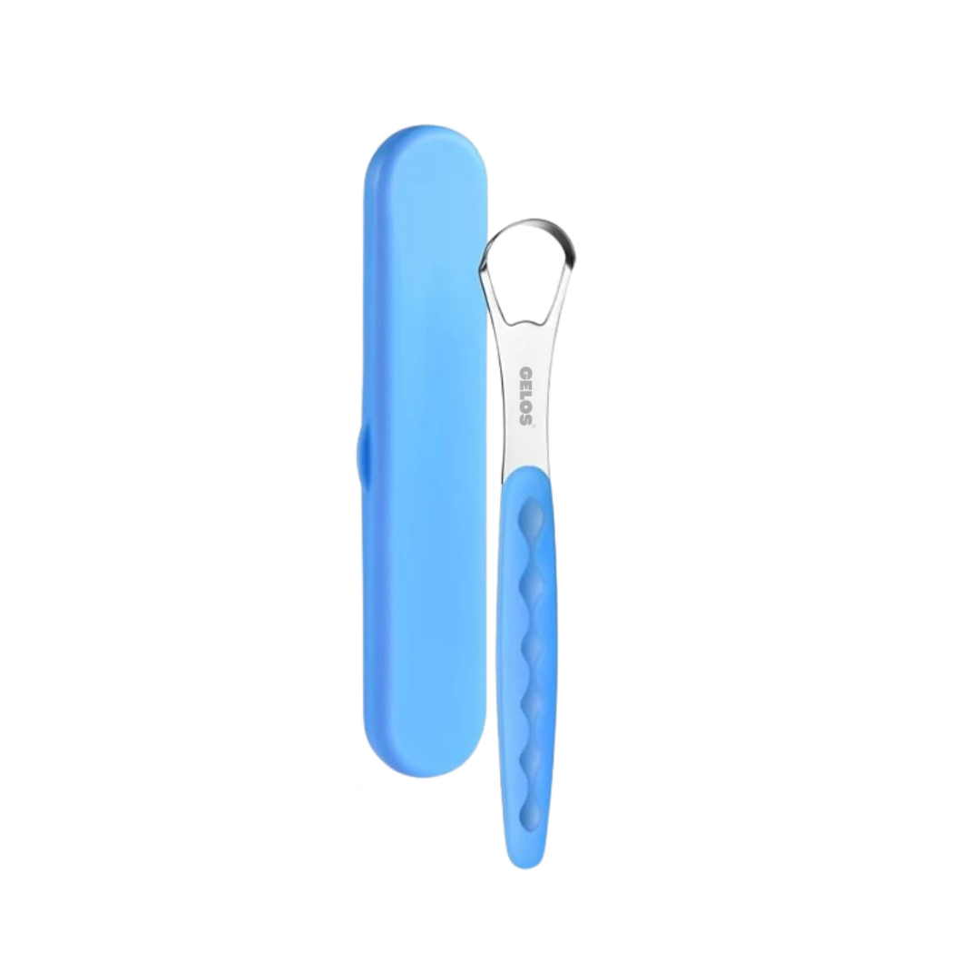 Tongue Scraper With Plastic Handle