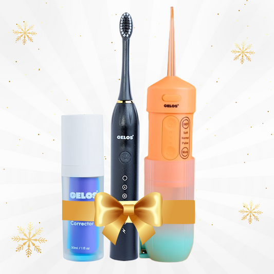 V34 Serum + Electric Toothbrush + Water Flosser