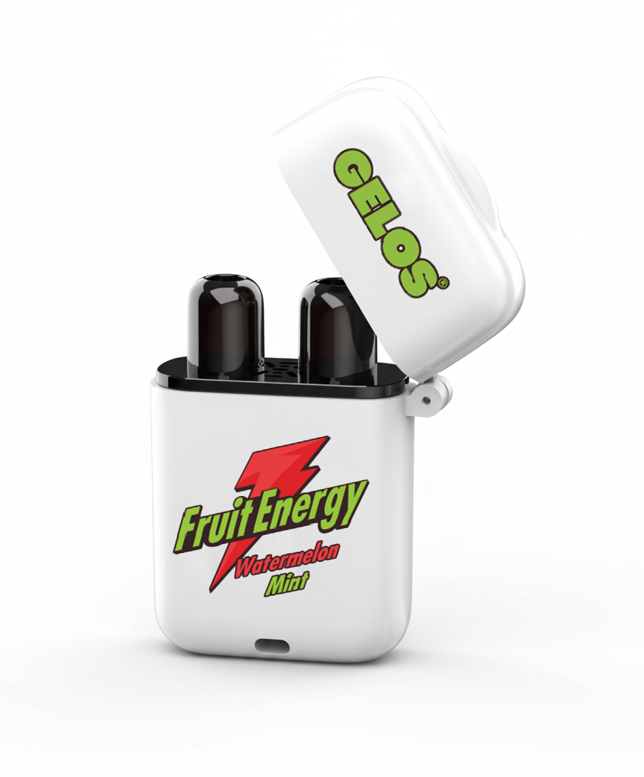 Double Nasal Fruit Energy Inhaler - Grape mint