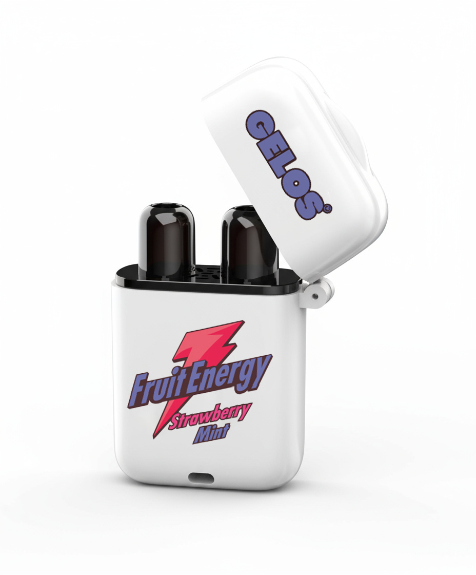 Double Nasal Fruit Energy Inhaler - Grape mint