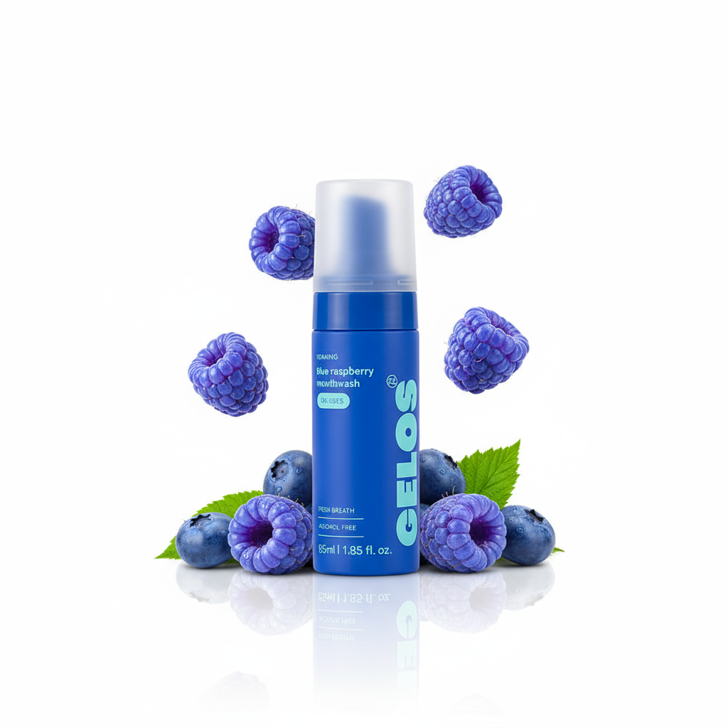 Blue Raspberry Foaming Mouth Wash